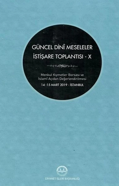 Güncel Dini Meseleler İstişare Toplantısı - X ürün görseli 1