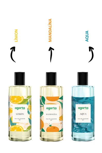 Agarta 80  Limon Kolonyası 250 ml - Resim 2