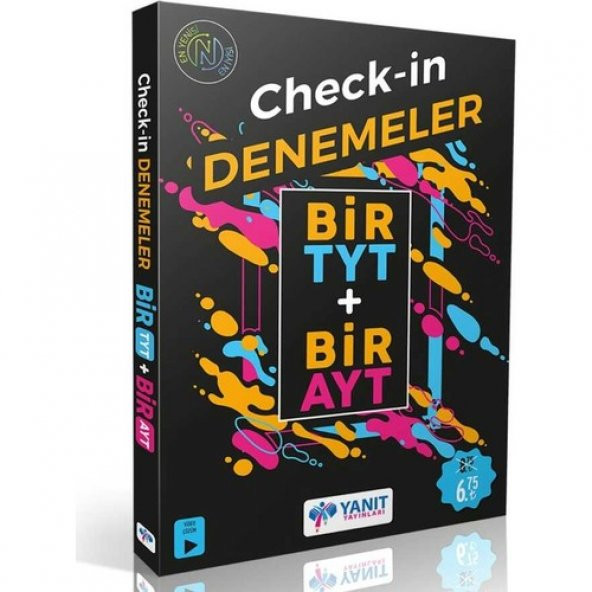 YANIT 1 TYT - 1 AYT DENEMESİ VİDEO ÇÖZÜMLÜ ürün görseli 1