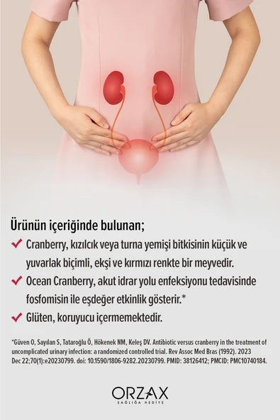 Ocean Cranberry 30 Kapsül x 3 Adet - Resim 4