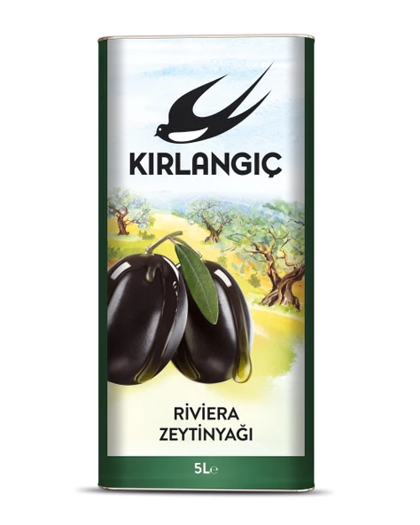 KIRLANGIÇ 5 LT  RİVİERA ZEYTİNYAĞI TENEKE ürün görseli 1