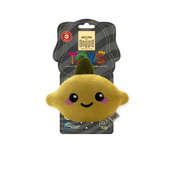Doggie Köpek Peluş Oyuncağı Limon 11 Cm ürün görseli 1