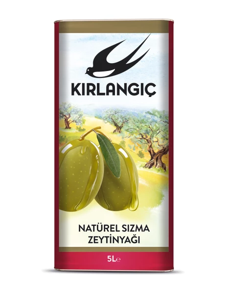 KIRLANGIÇ 5 LT  NATÜREL SIZMA ZEYTİNYAĞI TENEKE ürün görseli 1