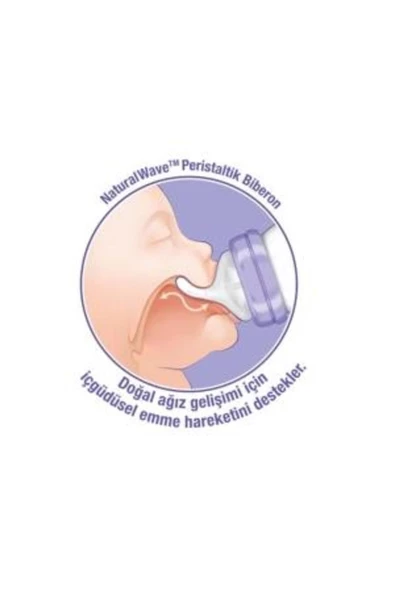 Lansinoh Naturalwave Orta Akış Biberon Emziği - Resim 3