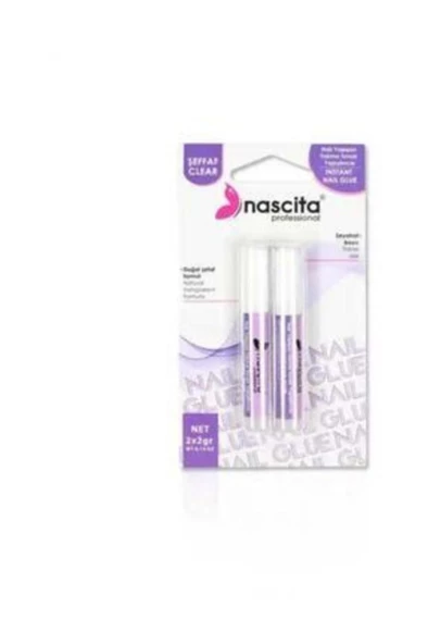 nascita Takma Tırnak Yapıştırıcı Şeffaf 2'li ürün görseli 1