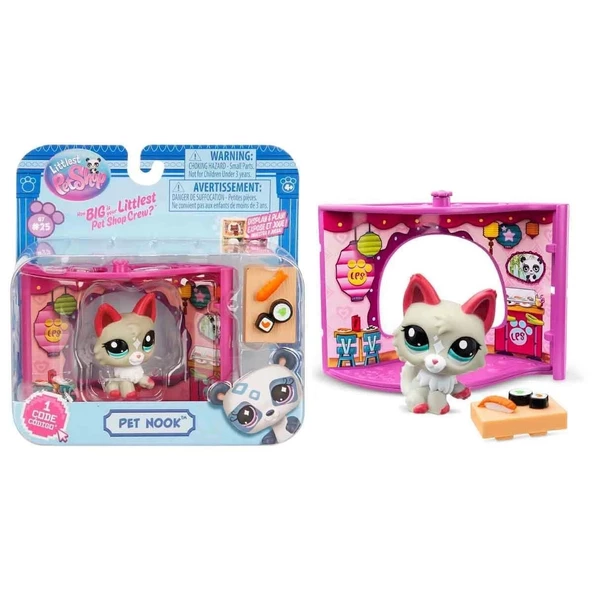 0590 Littlest Pet Shop Miniş ve Temalı Oyun Köşesi -Sunman ürün görseli 1
