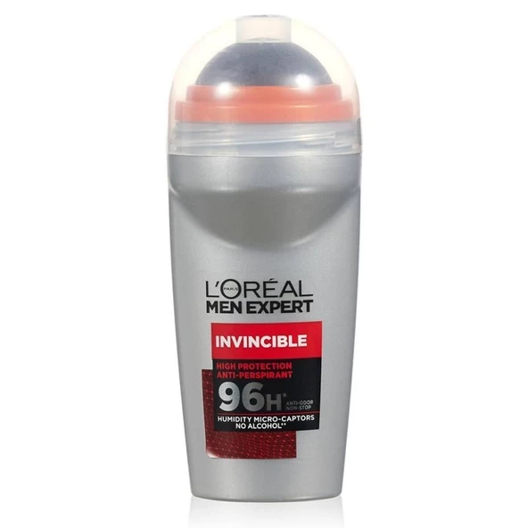 Loreal Men Expert Invincible Anti Perspirant Roll-On Deodorant 50ml ürün görseli 1