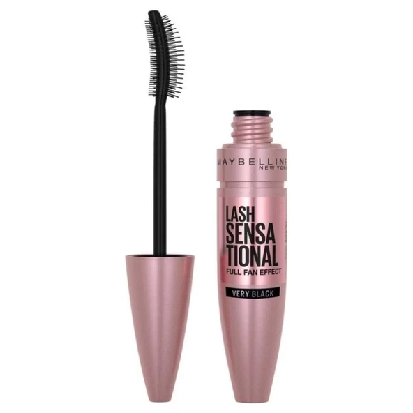 Maybelline Lash Sensational Yelpaze Etkili Maskara Siyah ürün görseli 1