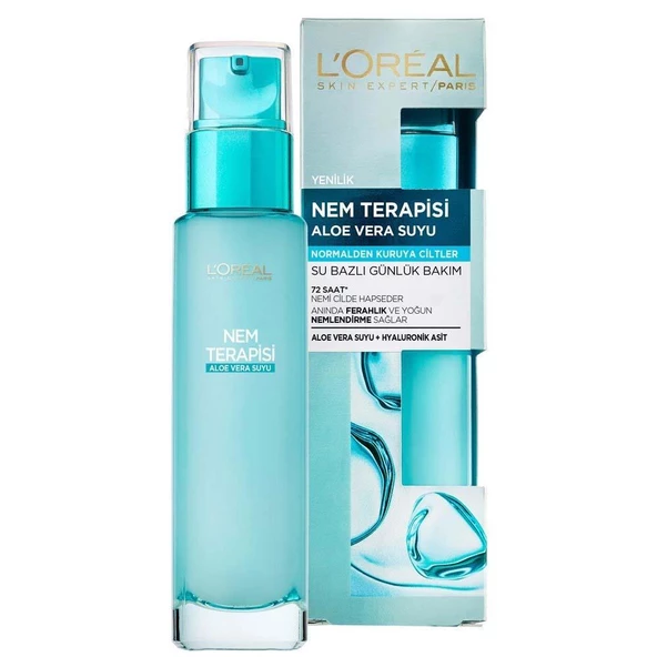 Loreal Paris Nem Terapisi - Normal ve Kuru Ciltler için Aloe Vera Suyu 70 ml ürün görseli 1