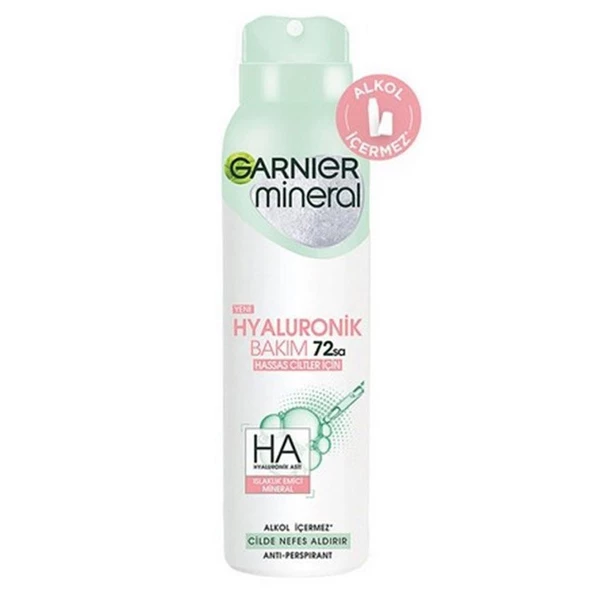 Garnier Hyaluronik Bakım Deodorant Sprey 150ml ürün görseli 1