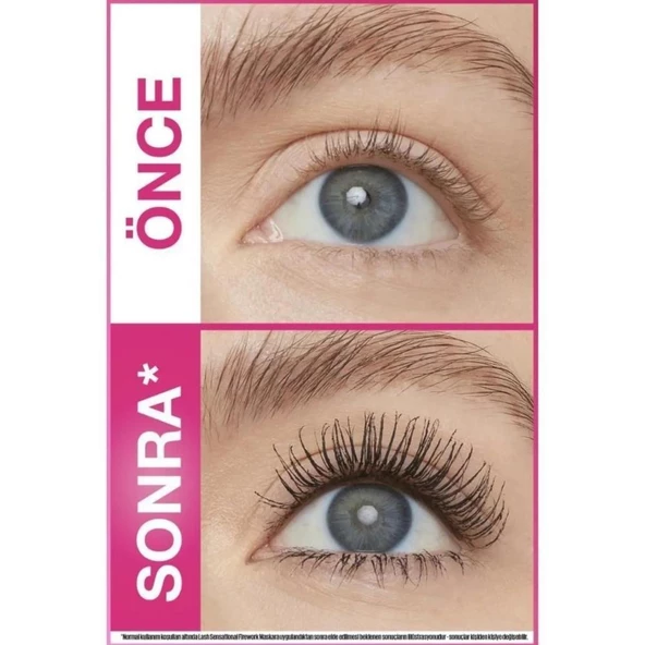 Maybelline New York Lash Sensational Firework Maskara - Resim 3