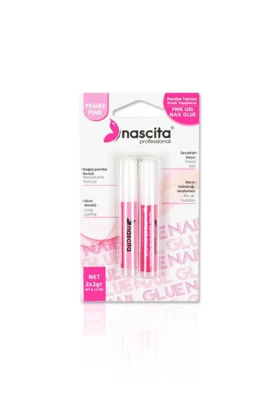 nascita Pembe Takma Tırnak Yapıştırıcısı ürün görseli 1