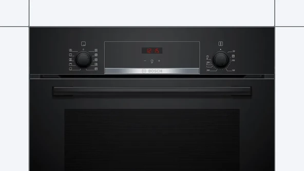 Bosch HBF514BB1T Siyah Ankastre Fırın - Resim 3