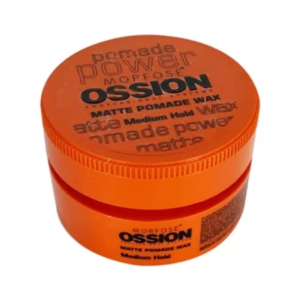 Morfose Ossion Matte Wax Pomade Turuncu 100ml ürün görseli 1