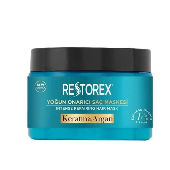 Restorex Keratin ve Argan Saç Maskesi 300 ml ürün görseli 1