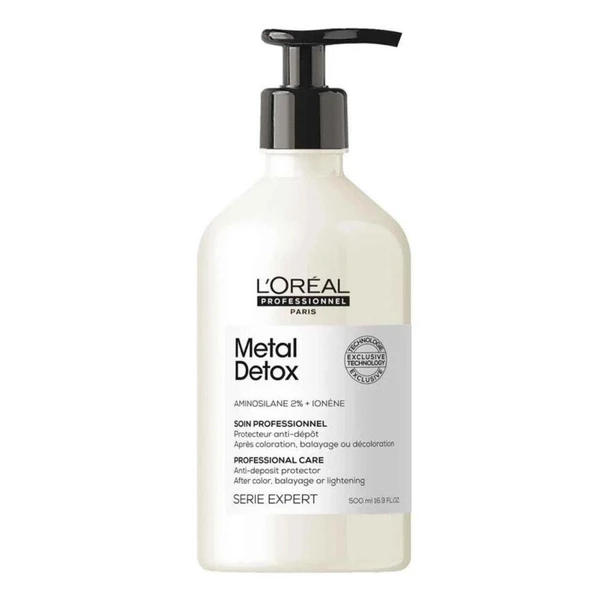 Loreal Professionnel Metal Detox İşlem Görmüş ve Yıpranmış Saçlar İçin Arındırıcı Şampuan 500ml ürün görseli 1