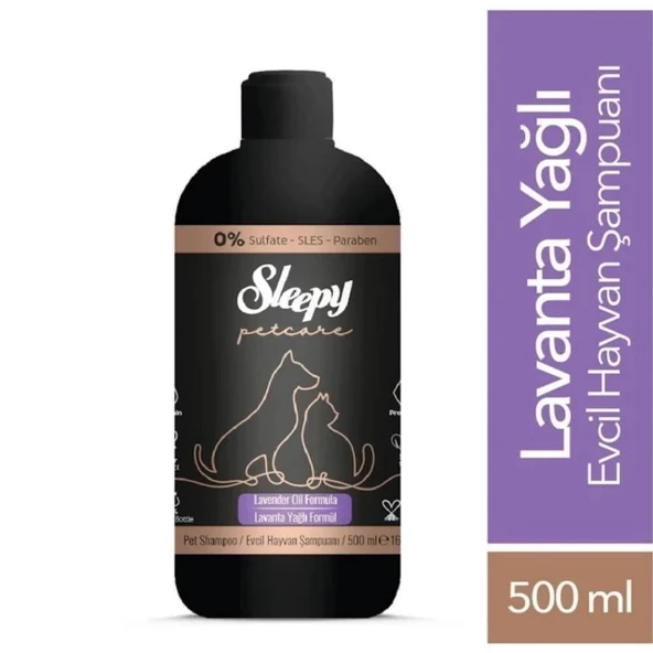 Sleepy Petcare Şampuan 500ml ürün görseli 1