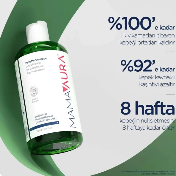 Mamaaura Purify Me Şampuan 250ml - Resim 3