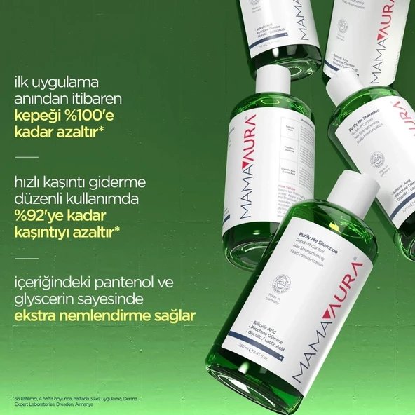 Mamaaura Purify Me Şampuan 250ml - Resim 4