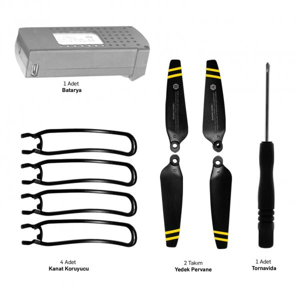 Corby CDA017 Drone Aksesuarı Paketi CX017 ürün görseli 1