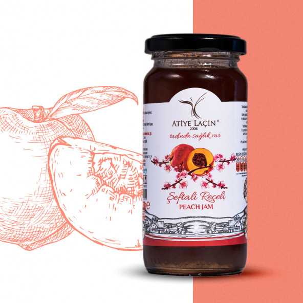 Şeftali Reçeli 250 gr - Resim 2