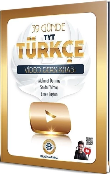 TYT Türkçe 39 Günde Video Ders Kitabı Bilgi Sarmal ürün görseli 1