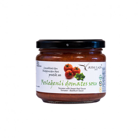 Fesleğenli Domates Sos 300 gr ürün görseli 1