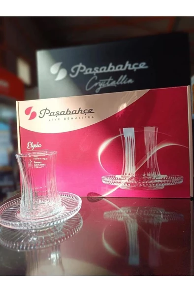 Paşabahçe 950097 Elysia 12 Parça 6 Kişilik Çay Seti - Resim 3