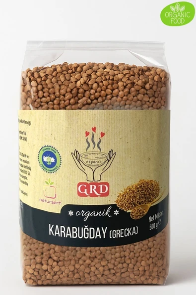 GRD ORGANİK GREÇKA 500 GR: Anadolu'dan Gelen Glutensiz Güç, Sofranıza Sağlık! ürün görseli 1
