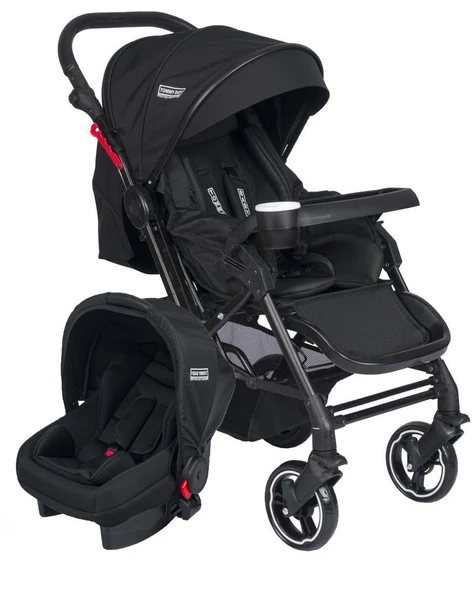 TommyBaby Tornado Travel Çift Yönlü Bebek Arabası Seyahat Sistem Puset ürün görseli 1
