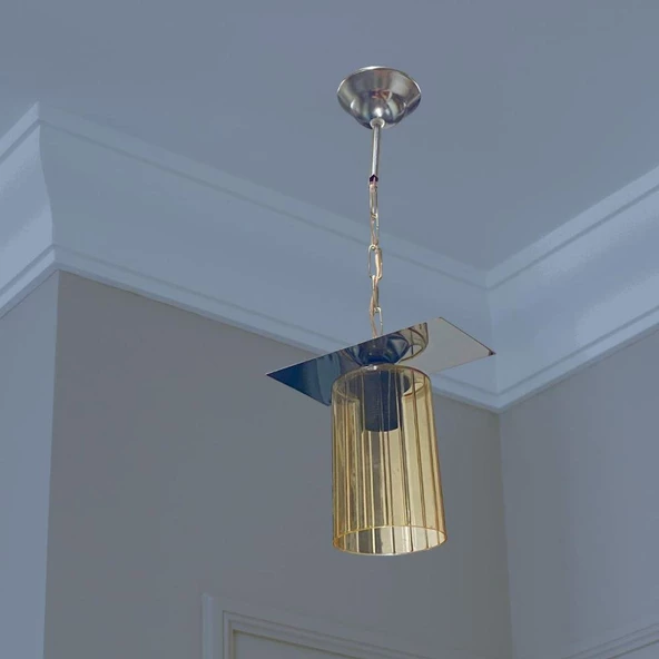 D-light Ender Tekli Avize Bal Akrilik Cam ürün görseli 1