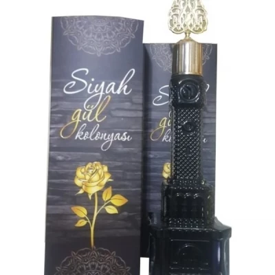 Karagül Kolonyaları Siyah Gül Kolonyası Saat Kulesi (200 Ml) ürün görseli 1