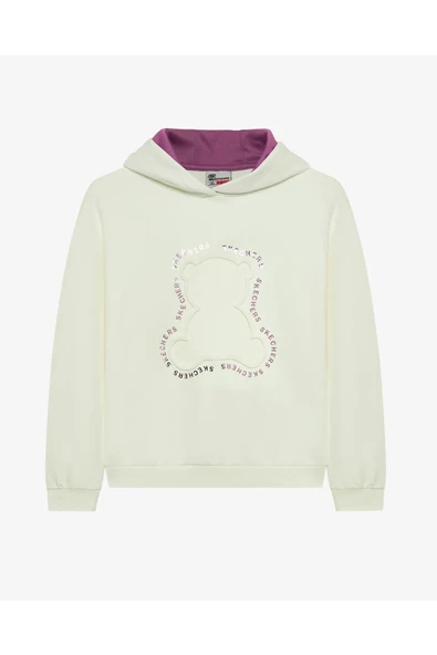 Skechers SK242035-102 G 2Xi-Lock Loose Fit Kız Çocuk Sweatshirt ürün görseli 1