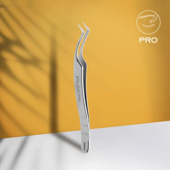 Staleks Expert Pro Volume Kirpik Cımbızı 10mm TE-41-2 ürün görseli 1
