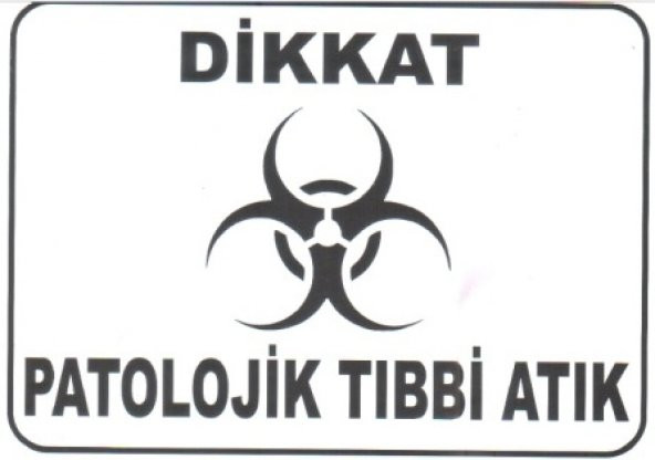 PATOLOJİK ATIK ETİKETİ ürün görseli 1