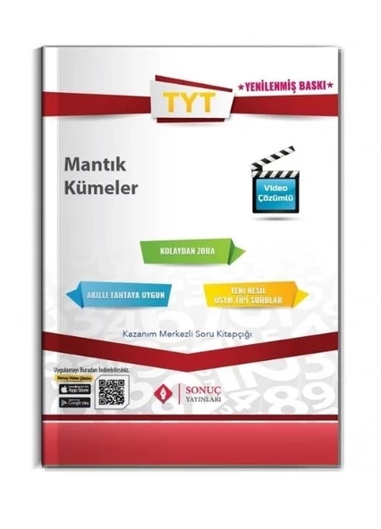 TYT Mantık Kümeler Sonuç Yayınları ürün görseli 1