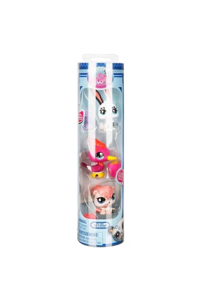 MİNİŞLER 3LÜ PAKET TÜP FİGÜRLER ürün görseli 1