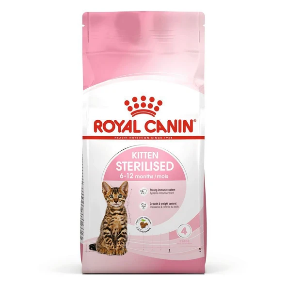 Royal Canin Kitten Sterilised Kısırlaştırılmış Yavru Kedi Maması 2 Kg. ürün görseli 1