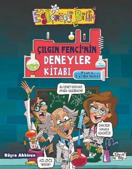 Çılgın Fencinin Deneyler Kitabı - Pratik Sıvı Deneyleri ürün görseli 1