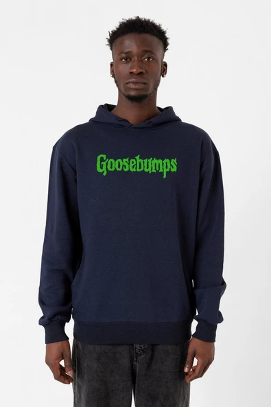 Goosebumps Lettern Lacivert Erkek 3ip Kapşonlu ürün görseli 1