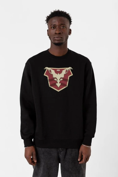 Jupiters Legacy Utopian Chest Siyah Erkek 2ip Sweatshirt ürün görseli 1