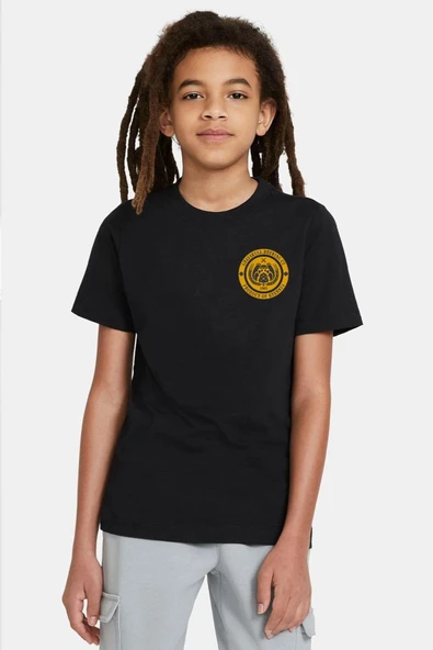 He Man Grayskull Brewing Co Logo Siyah Çocuk Tshirt ürün görseli 1
