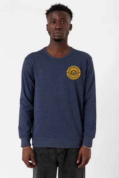 He Man Grayskull Brewing Co Logo indigo Erkek 2ip Sweatshirt ürün görseli 1