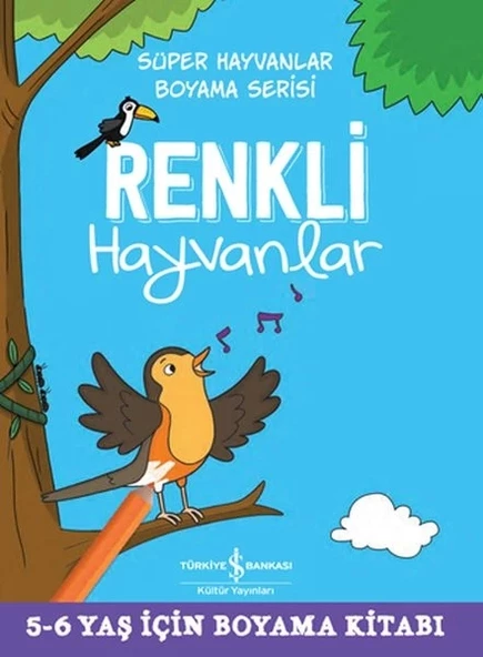 Renkli Hayvanlar - Süper Hayvanlar Boyama Serisi ürün görseli 1