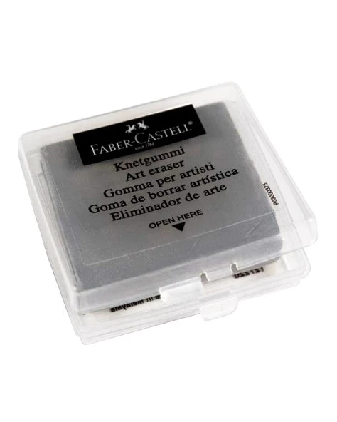 Faber Castell Yoğrulabilir Çizim Silgisi Gri 3 Adet 127220 ürün görseli 1