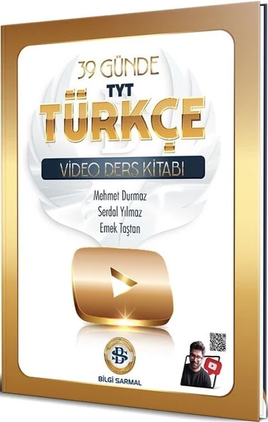 Bilgi Sarmal TYT Türkçe 39 Günde Video Ders Kitabı ürün görseli 1