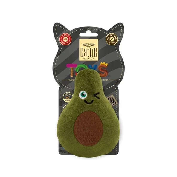 Cattie Matatabili Kedi Peluş Oyuncağı Avokado 11 Cm ürün görseli 1