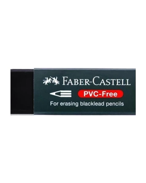 Faber Castell Siyah Silgi 3 Adet 188950 ürün görseli 1