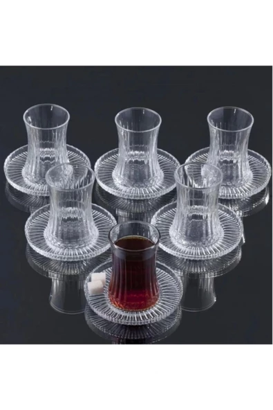 Paşabahçe ELİSİA ÇAY SETİ 12 PARÇA ürün görseli 1