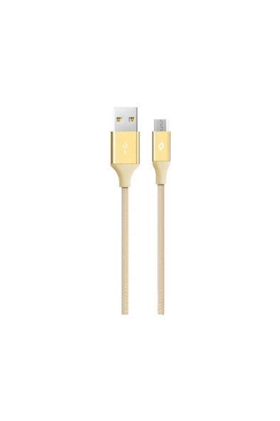 Ttec 2dk11a Alumicable Micro Usb Şarj Kablosu Altın ürün görseli 1